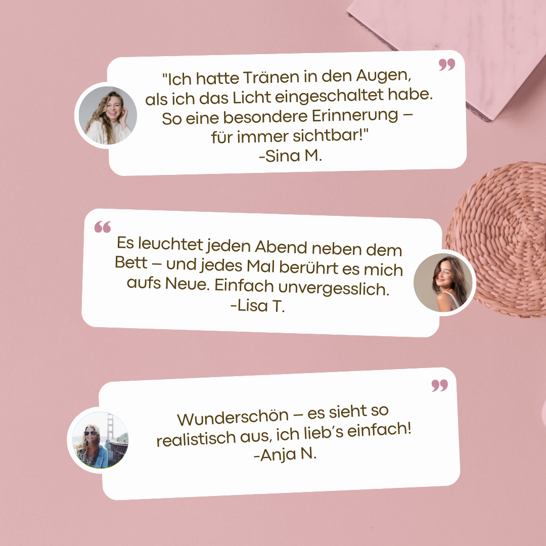 WonderLight - eine Erinnerung die für immer strahlt