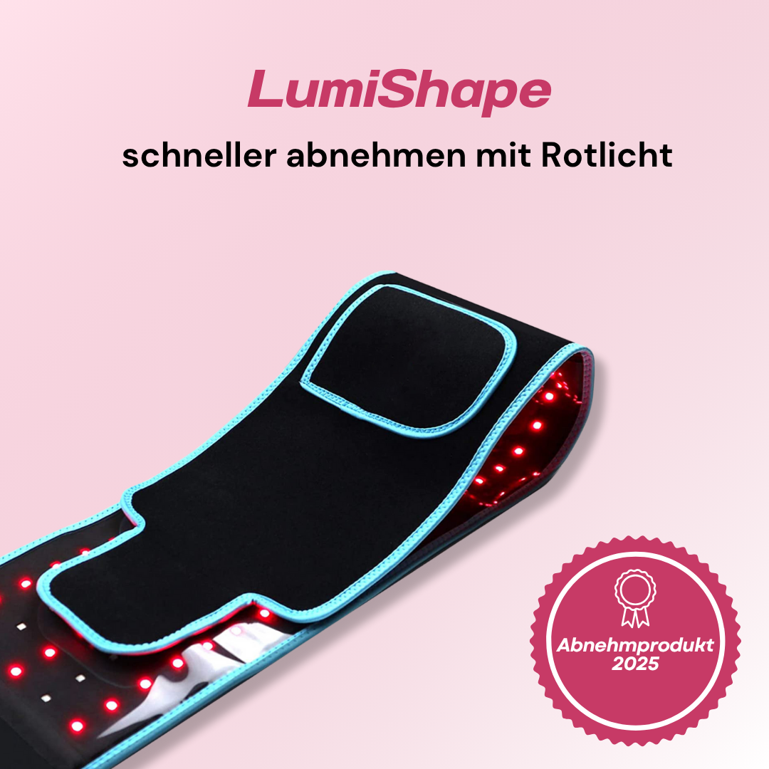 LumiShape - Fitness Rotlicht-Gürtel