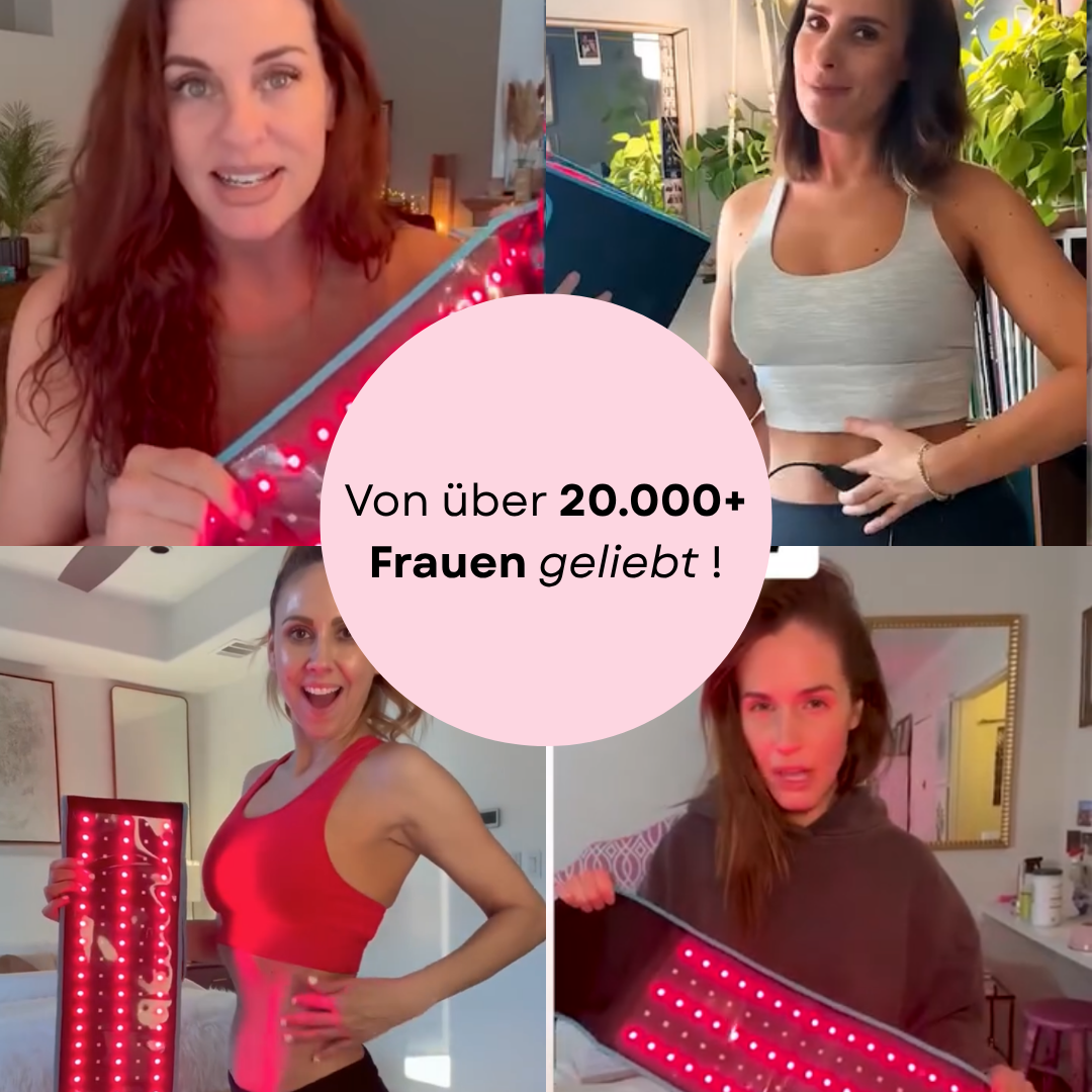 LumiShape - Fitness Rotlicht-Gürtel