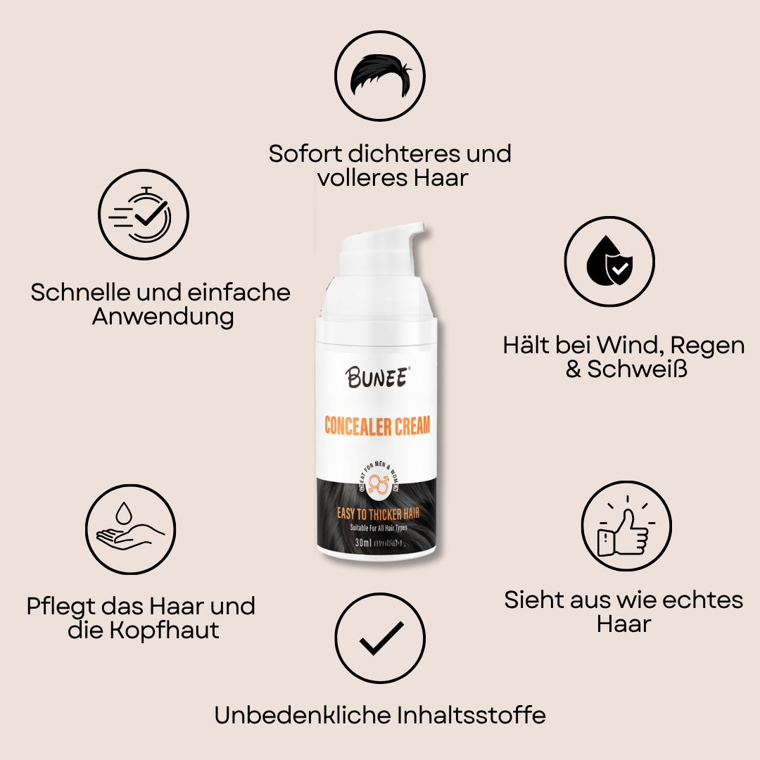AlphasHair - dichtes Haar in Sekundenschnelle