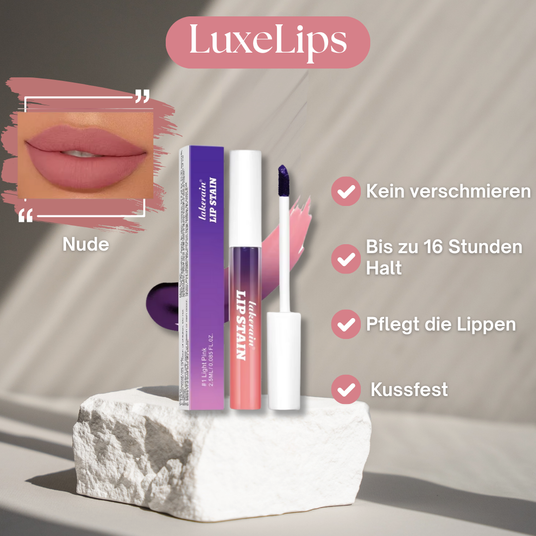 LuxeLips - für Lippen die den ganzen Tag halten