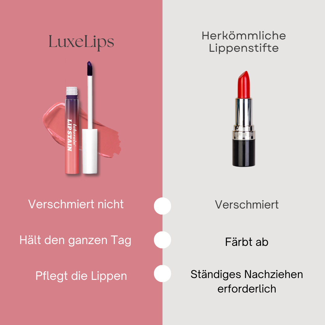 LuxeLips - für Lippen die den ganzen Tag halten