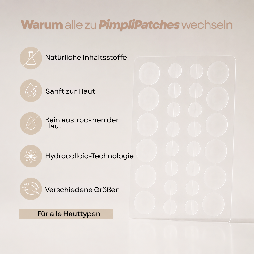 PimpliPatch - ultradünne Pickel Patches