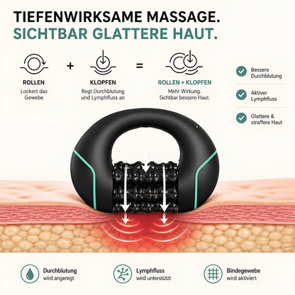 CelluRoll - 5 Minuten Gewebemassage für glatter wirkende Haut