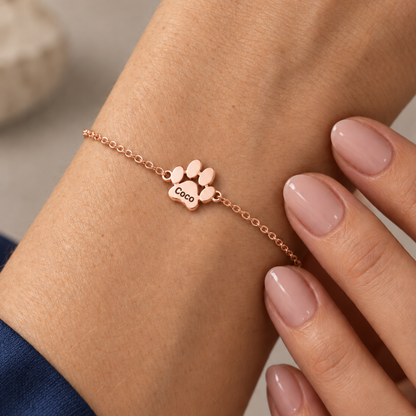 Personalisiertes Pfotenarmband