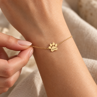 Personalisiertes Pfotenarmband