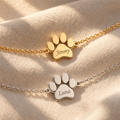 Personalisiertes Pfotenarmband
