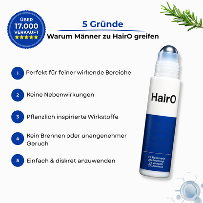 HairO - Präzisions-Stick für feiner werdende Bereiche