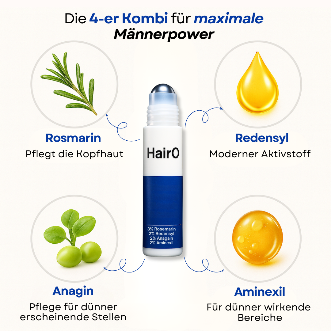 HairO - Präzisions-Stick für feiner werdende Bereiche