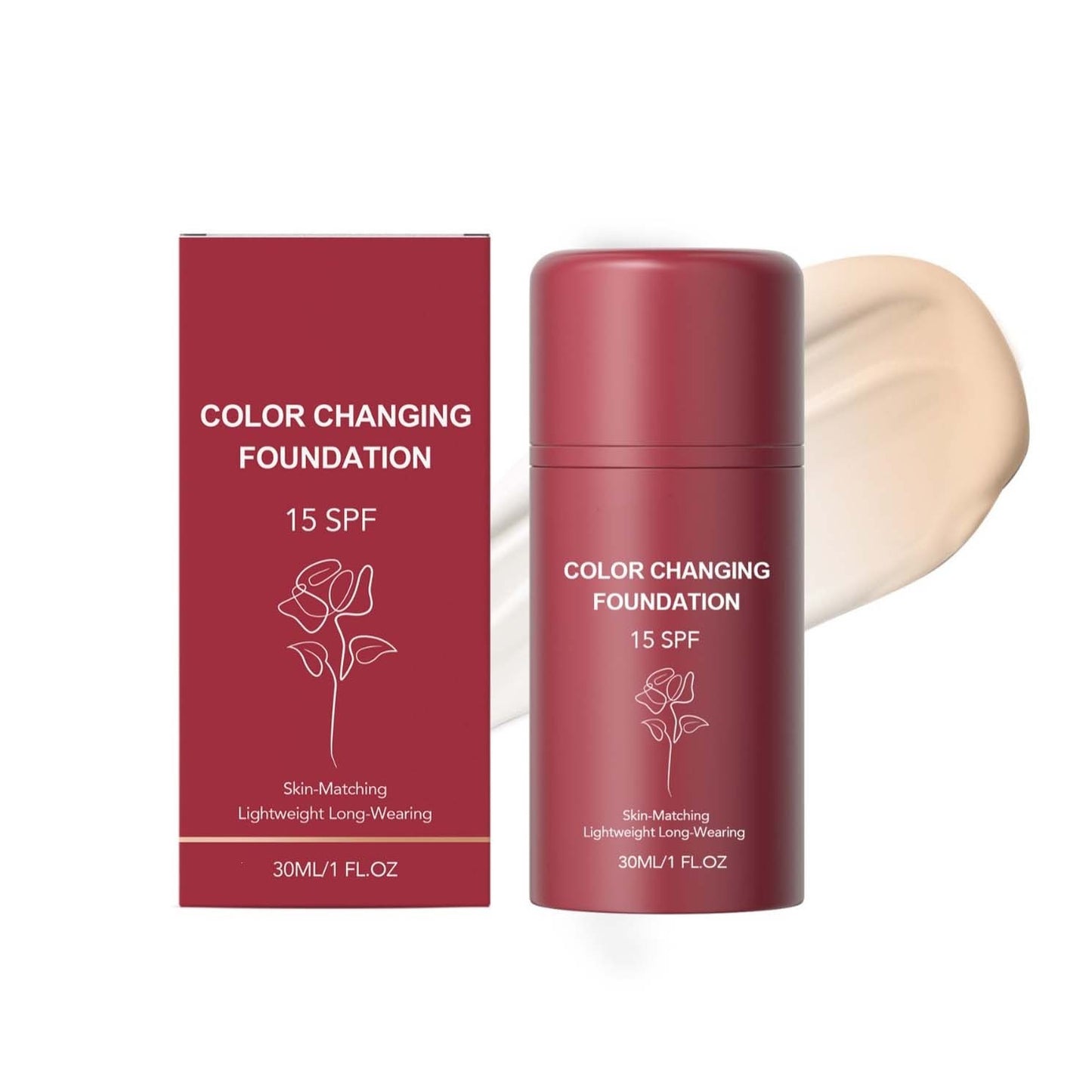 color changing foundation
