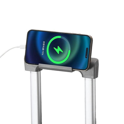 travel luggage, charging, phone holder,...