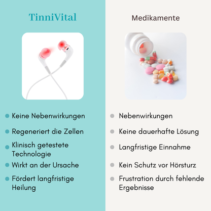 TinniVital - die Lösung für ein Leben ohne Tinnitus