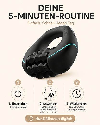 CelluRoll - 5 Minuten Gewebemassage für glatter wirkende Haut